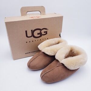 UGG Australia Original Deadstock 90s Roo Booties Sheepskin Slippers Cinnamon 8
